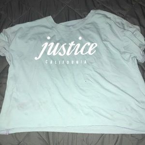 Justice color change shirt